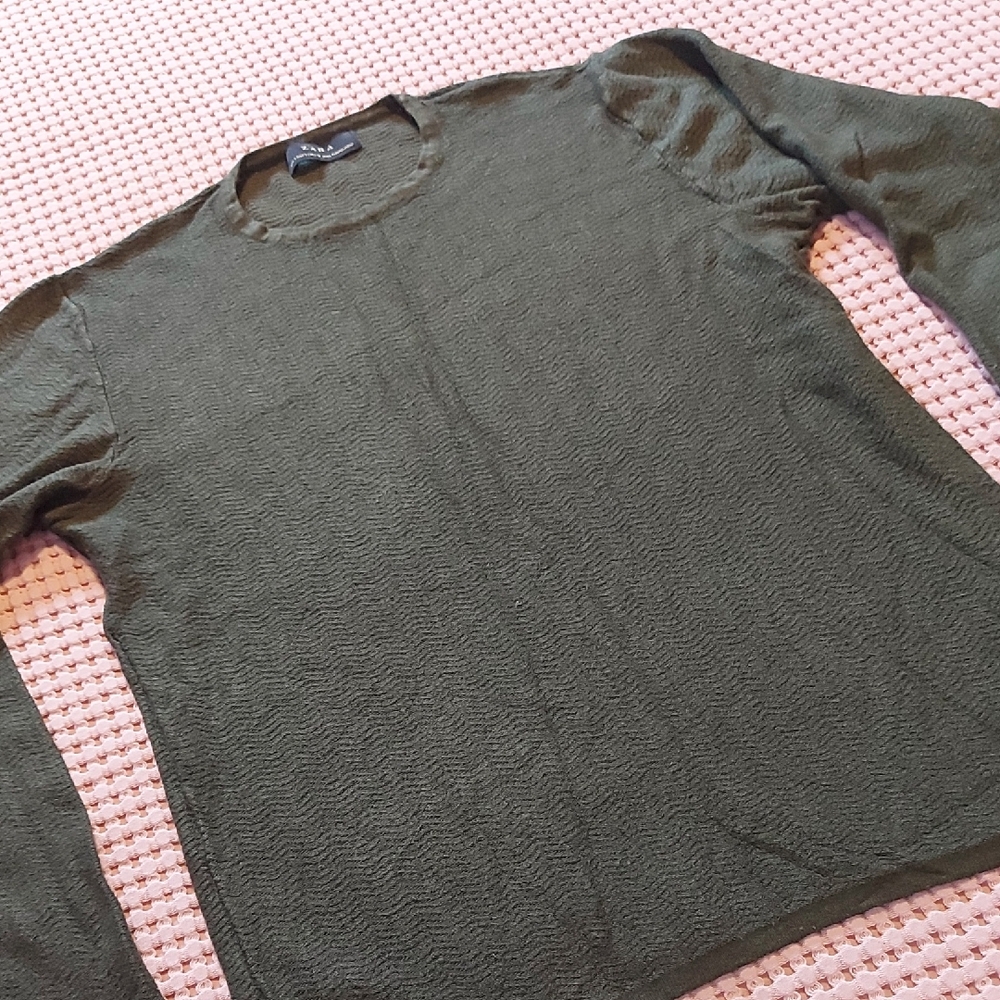 Zara Olive Green Men's Jersey